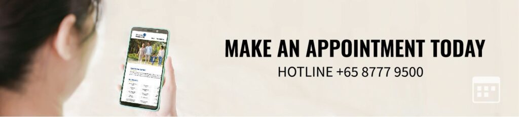 Make an appointment banner