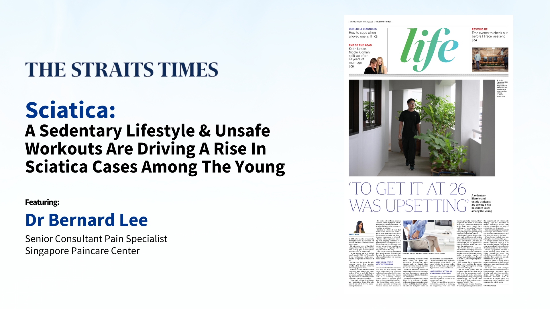 straits times sciatica