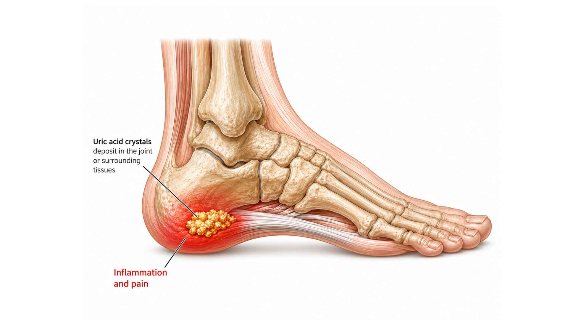 Can Gout Cause Heel Pain?